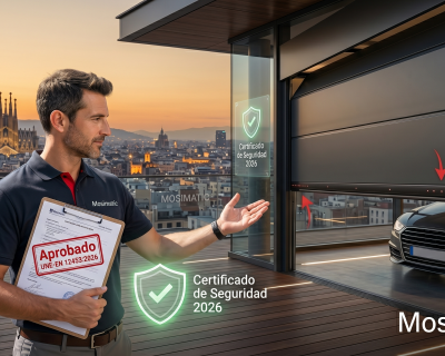 Nueva normativa de seguridad para puertas automáticas en 2026: lo que debes saber si vives en Barcelona